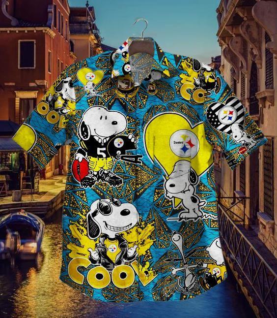 Beach Shirt Felacia [Hawaii Shirt] Hot Cool Snoopy Nv Vintage Hawaiian Shirt-Zx11615